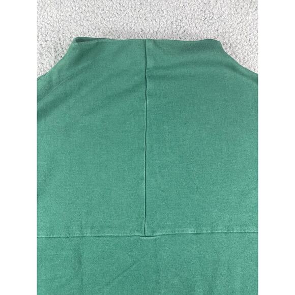 YALA Sweater Womens Small Green Brushed Sweatshirt High Neck Organic Bamboo - Picture 8 of 15